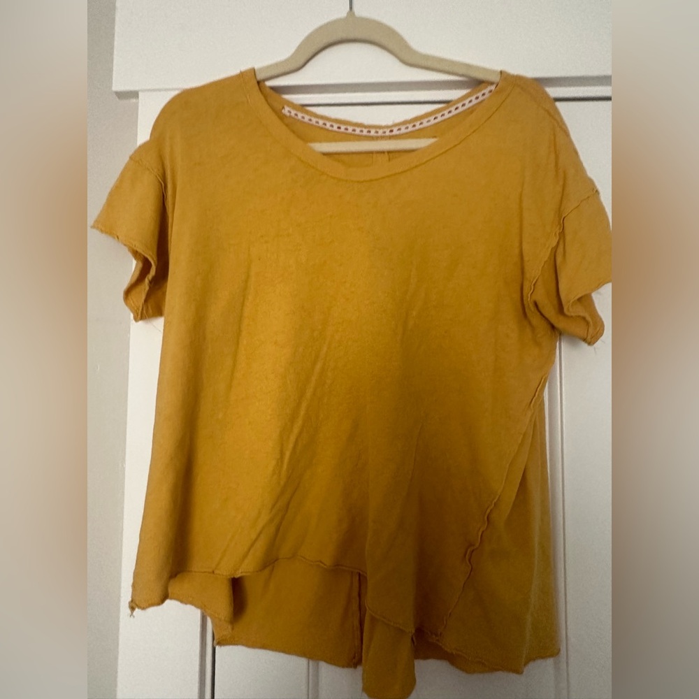 Pilcro Mustard Tee